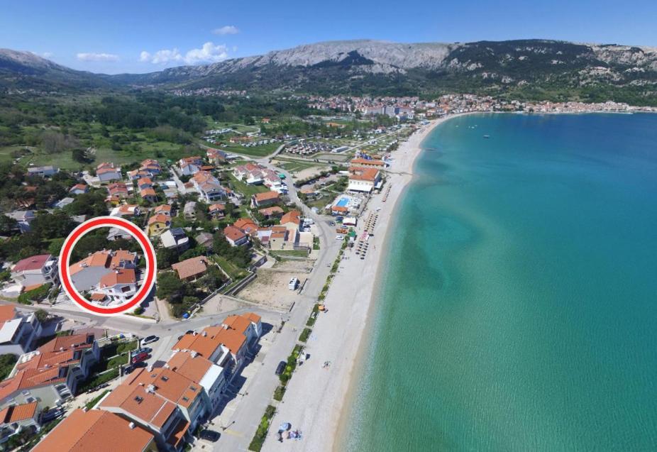 Apartment Mirna Baška Exterior foto